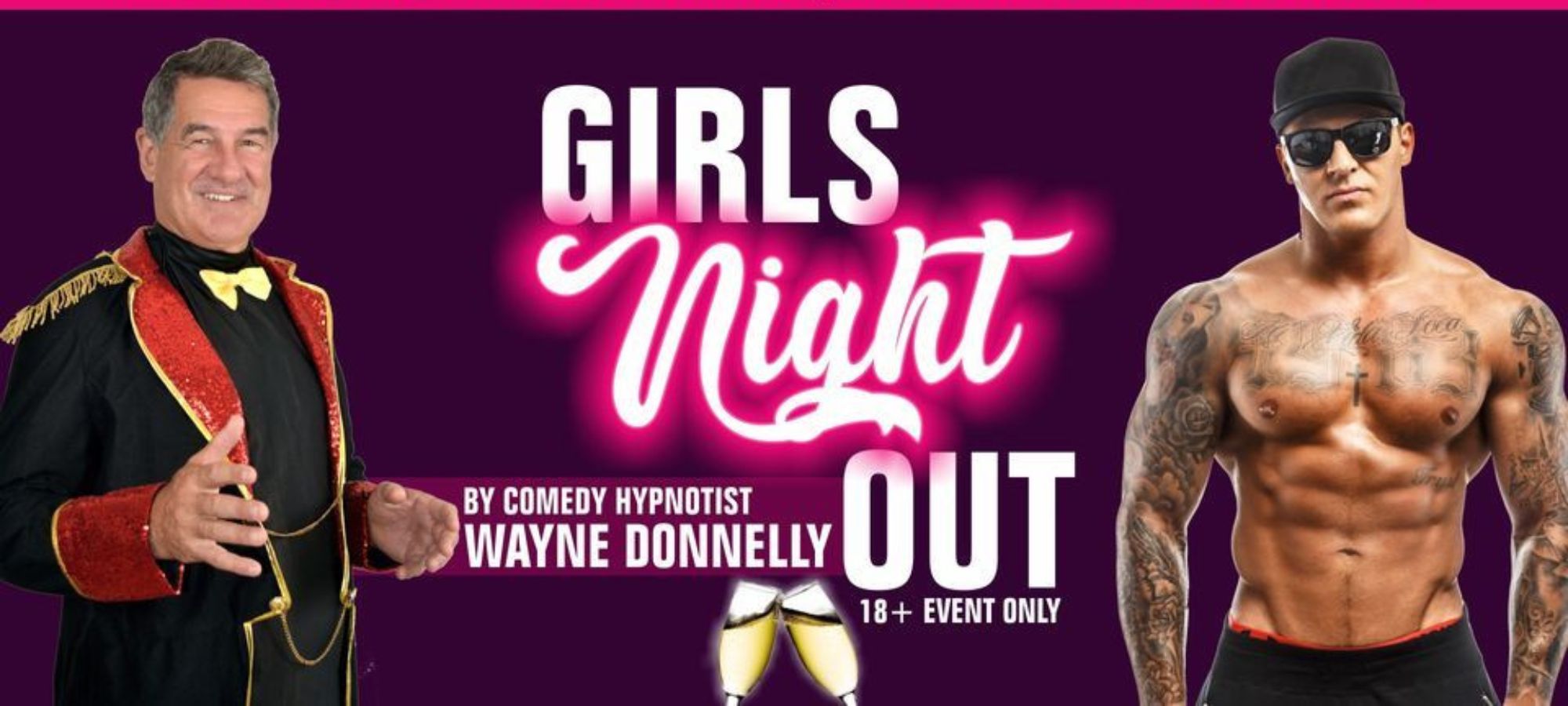 Girls Night Out Comedy Hypnosis by Wayne Donnelly