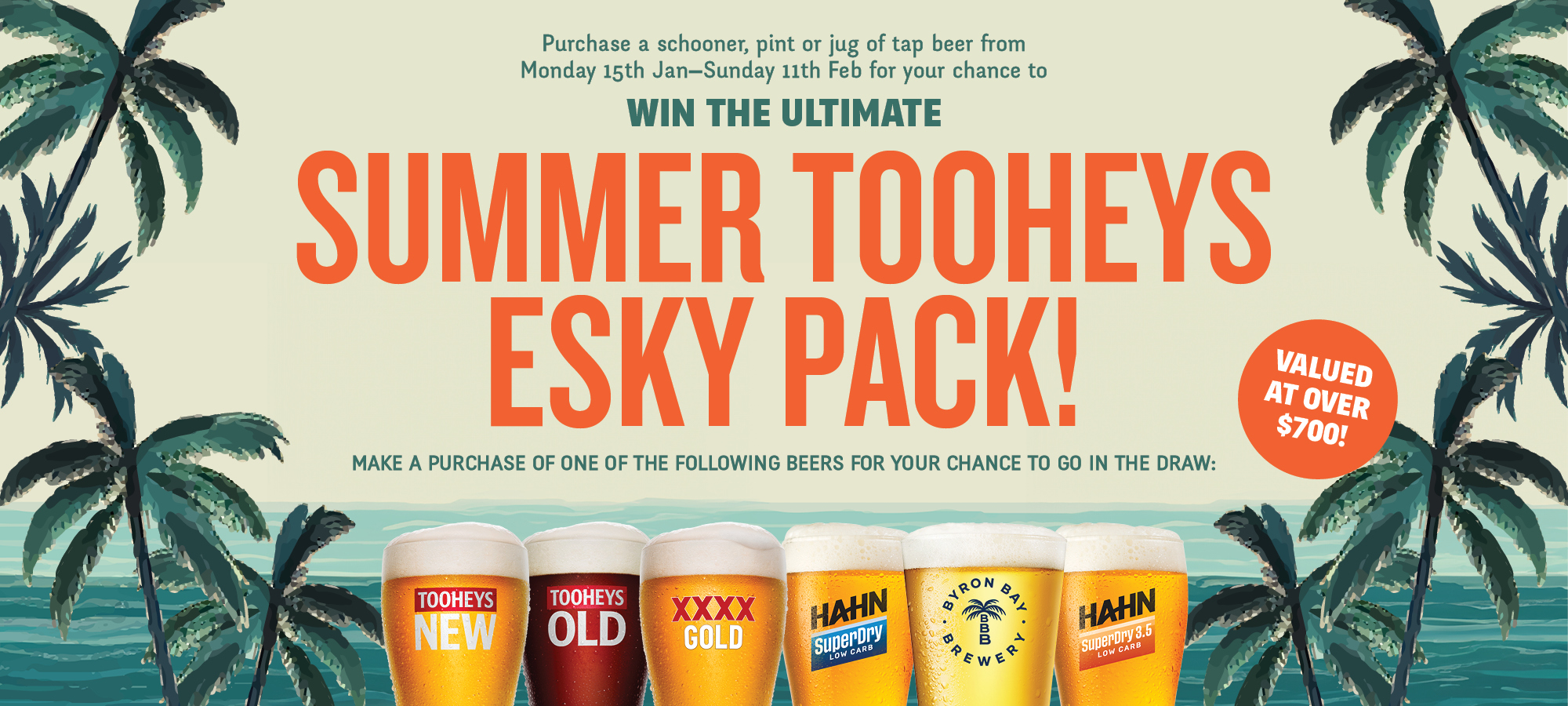 Summer Tooheys Esky Pack Promotion 2024