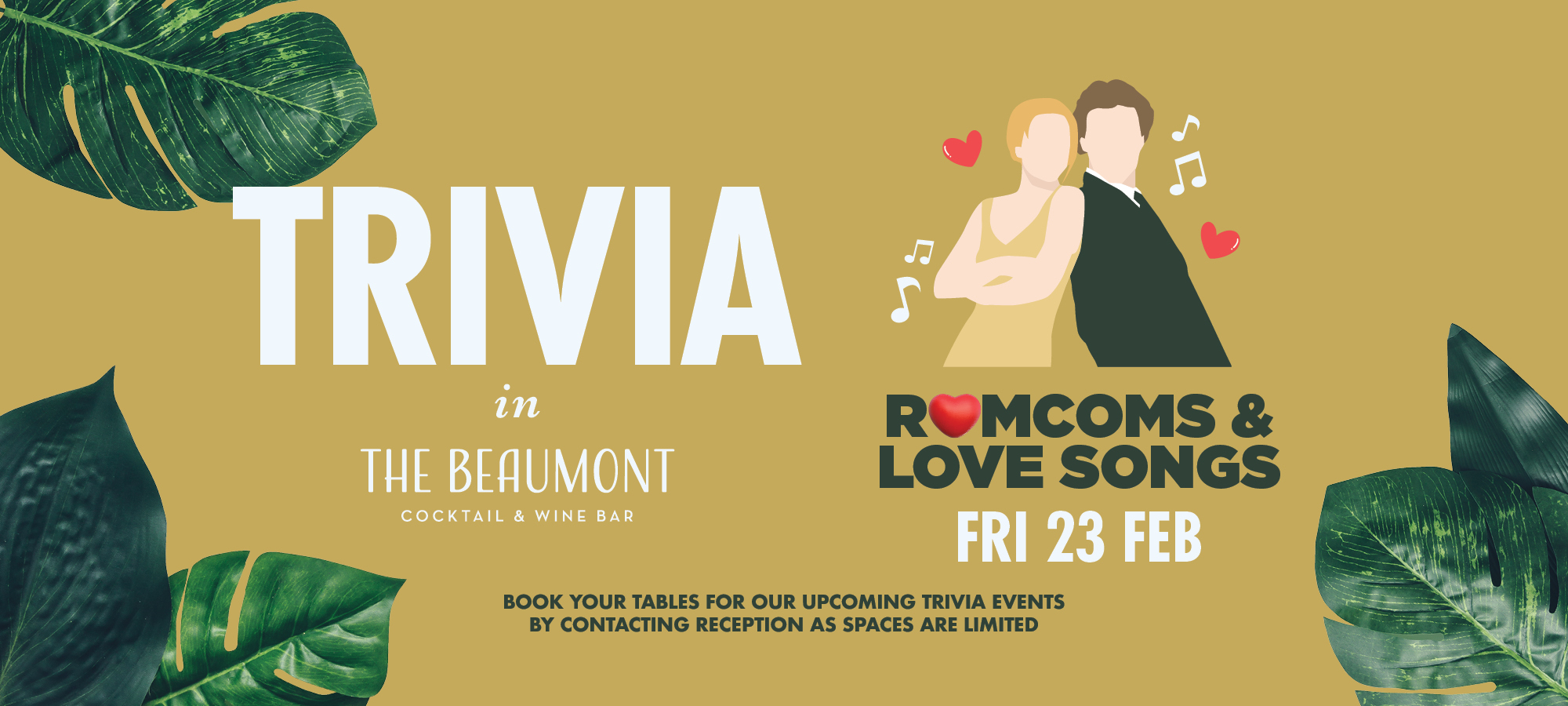 Trivia in The Beaumont – Rom-Com