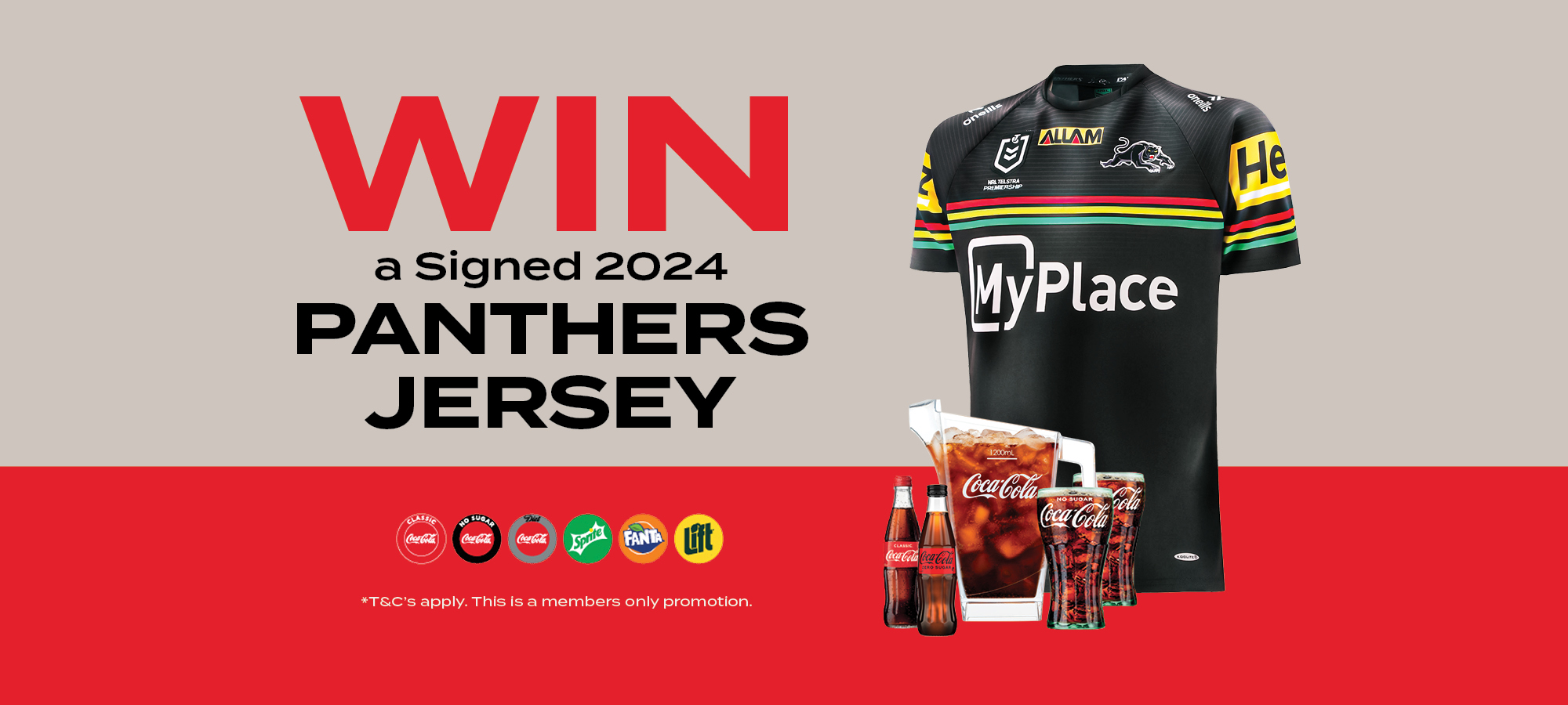 Win a Signed Panthers Jersey