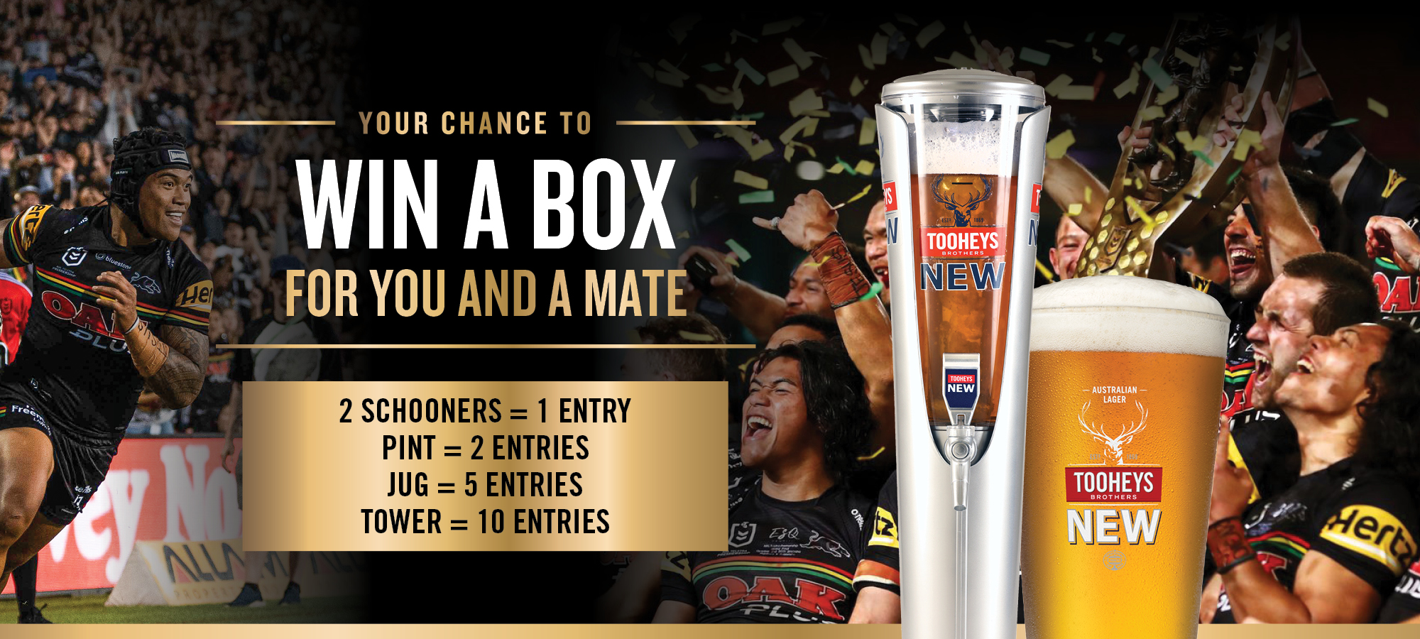 Win a Box to Panthers vs Knights