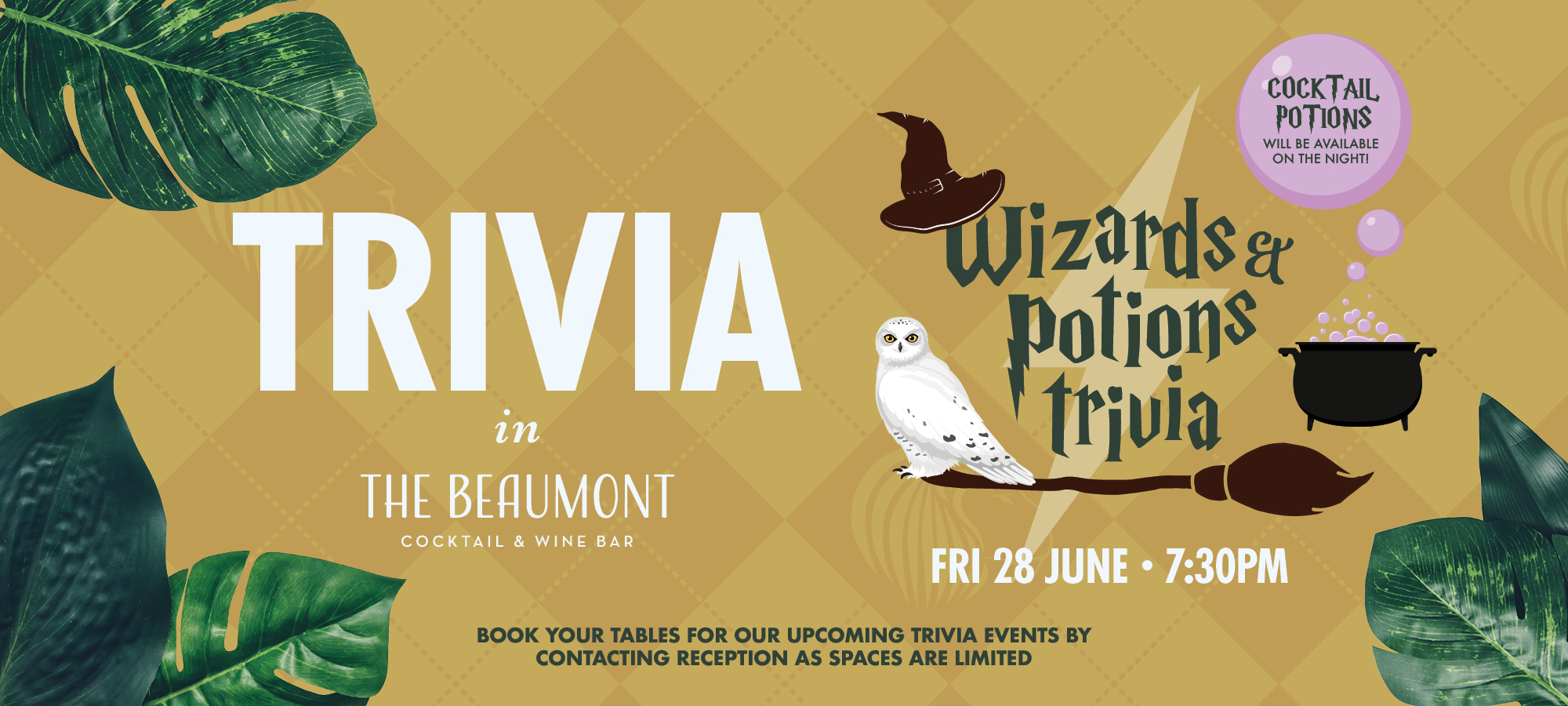 Wizards & Potions Trivia in The Beaumont
