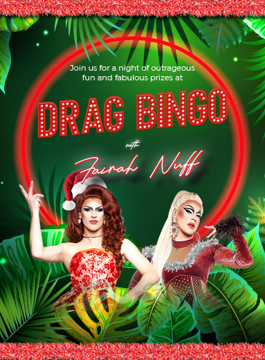 Drag Bingo with Fairah - Christmas Edition