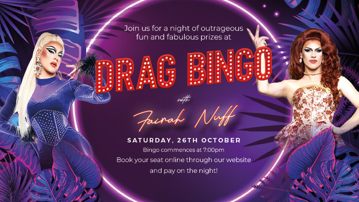 Drag Bingo with Fairah Nuff! – October