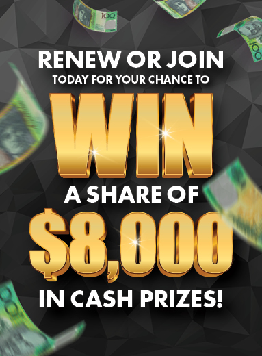 Renew or Join for Your Chance to Win!