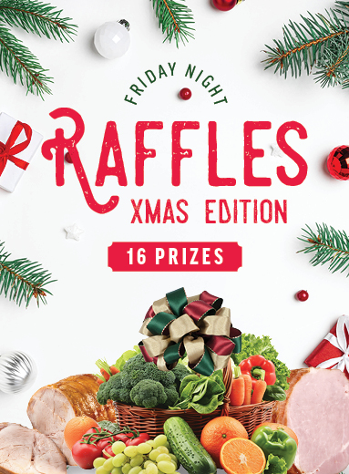 Friday Night Raffles Christmas Edition