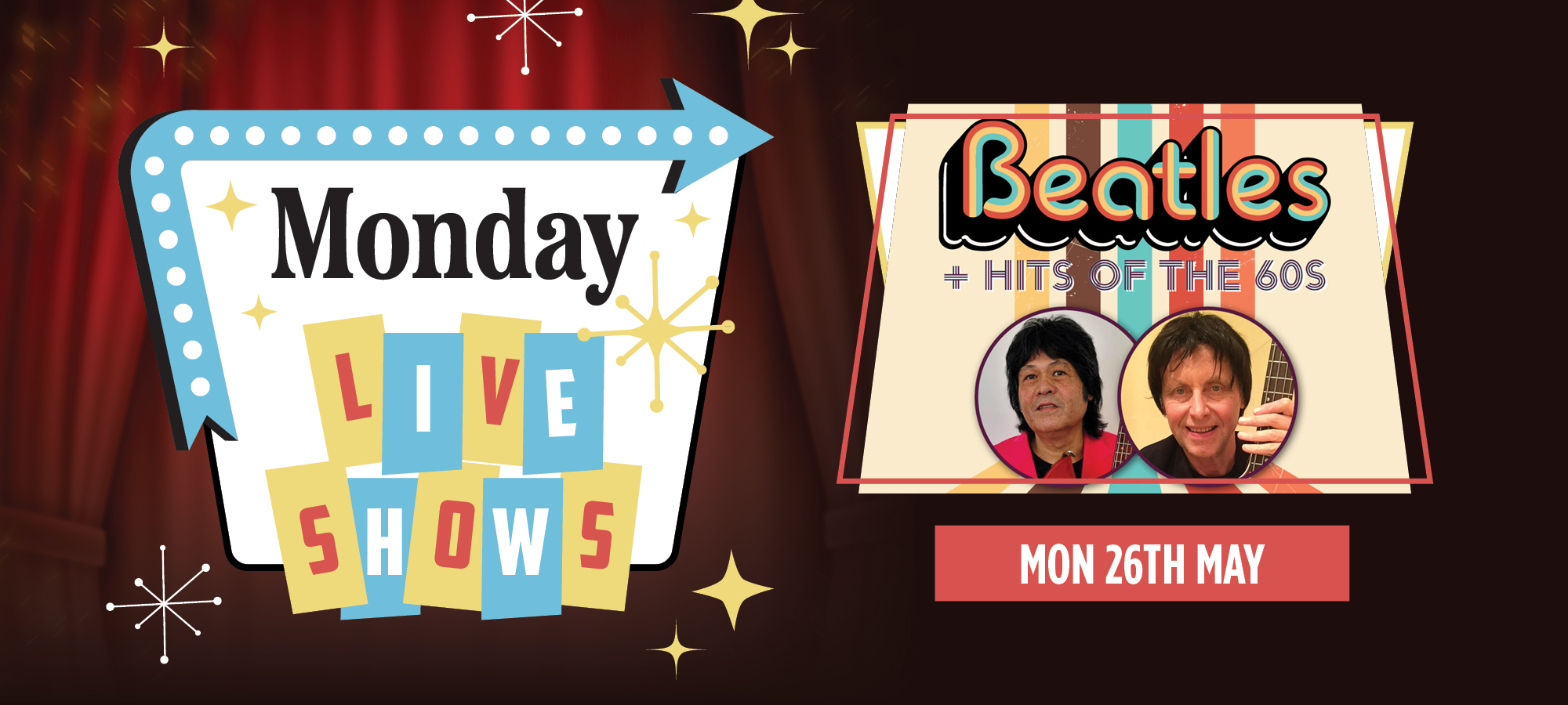 May Live Show – Beatles + Hits of the 60s