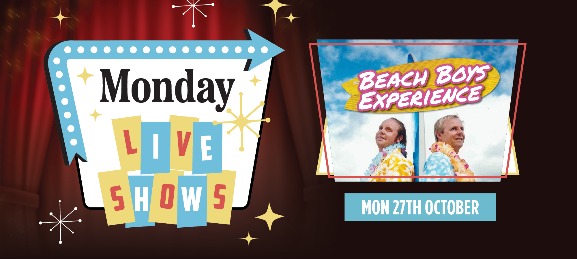 October Live Show – The Beach Boys Experience