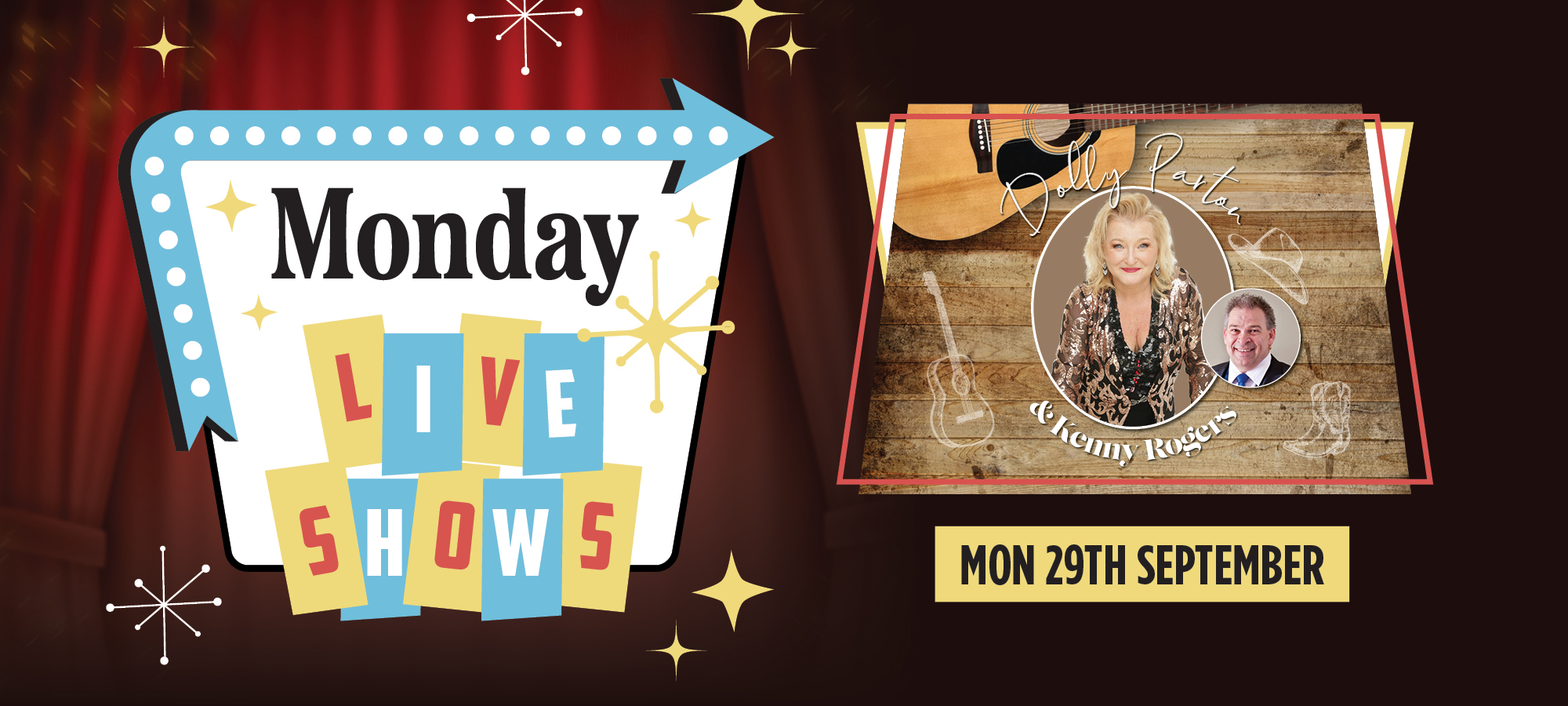 September Live Show – Dolly Parton & Kenny Rogers Tribute