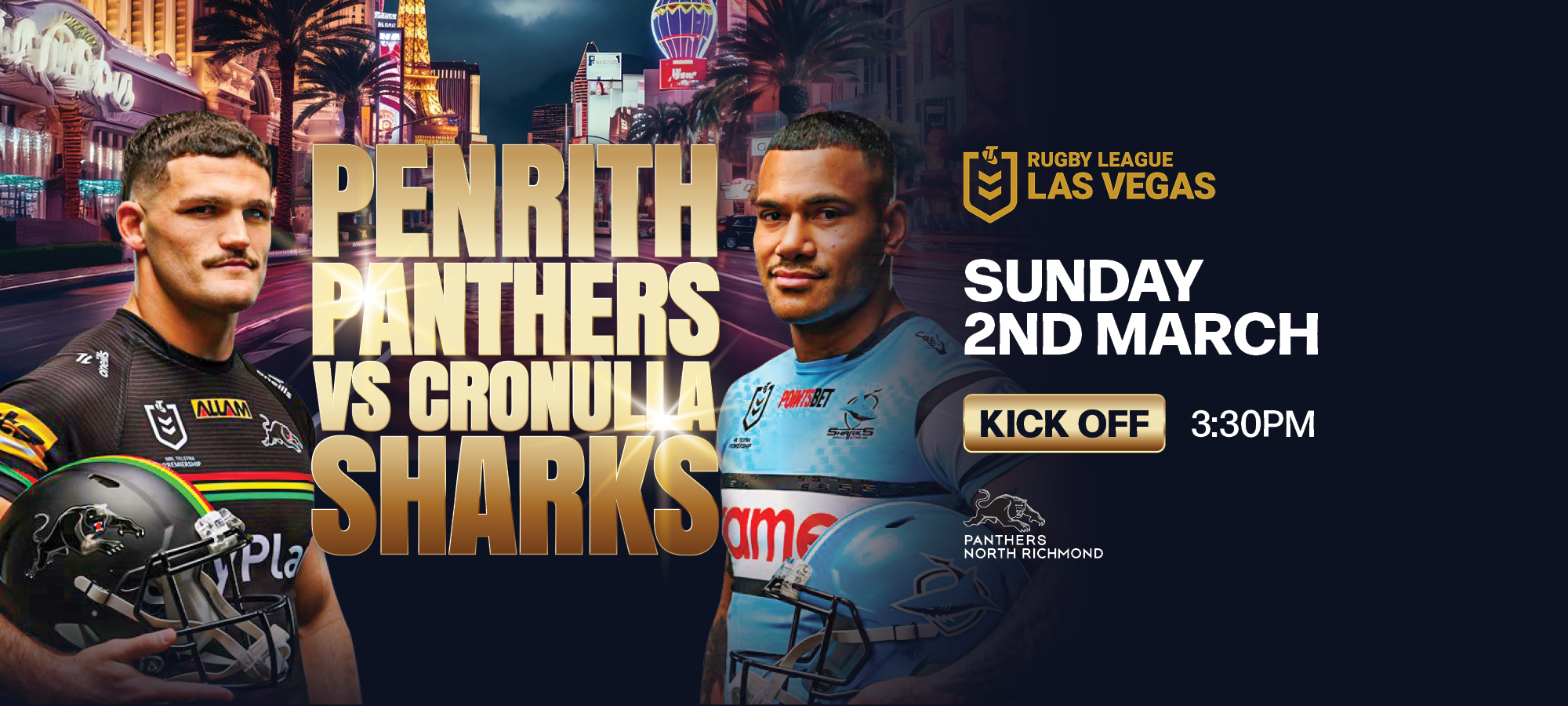 Panthers vs Sharks – Las Vegas