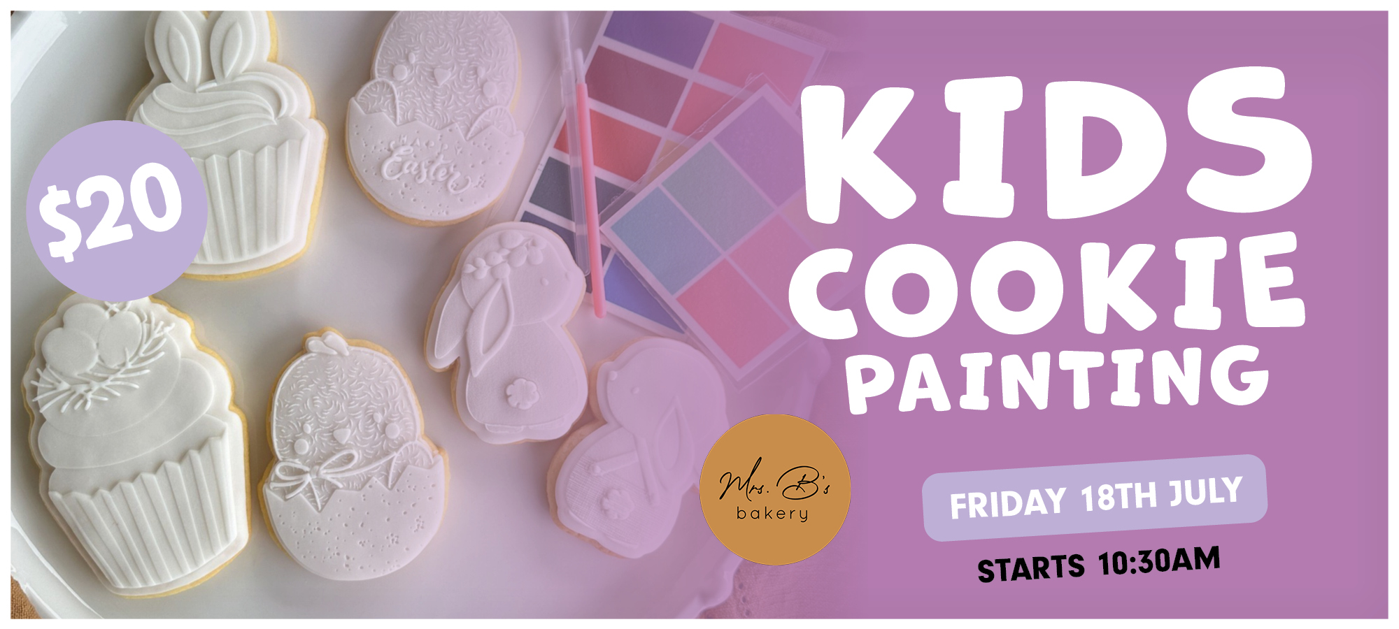 Kids Cookie Painting