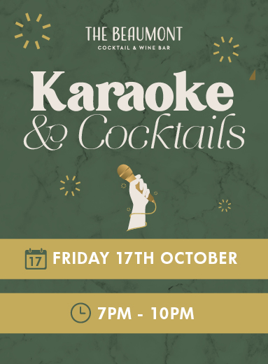October Karaoke & Cocktails in The Beaumont
