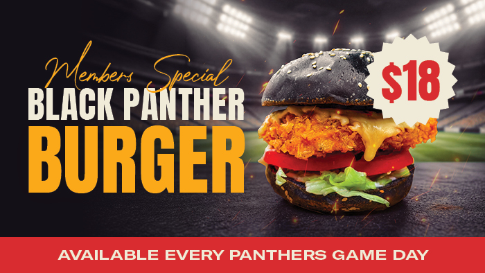 Members Special- Black Panther Burger