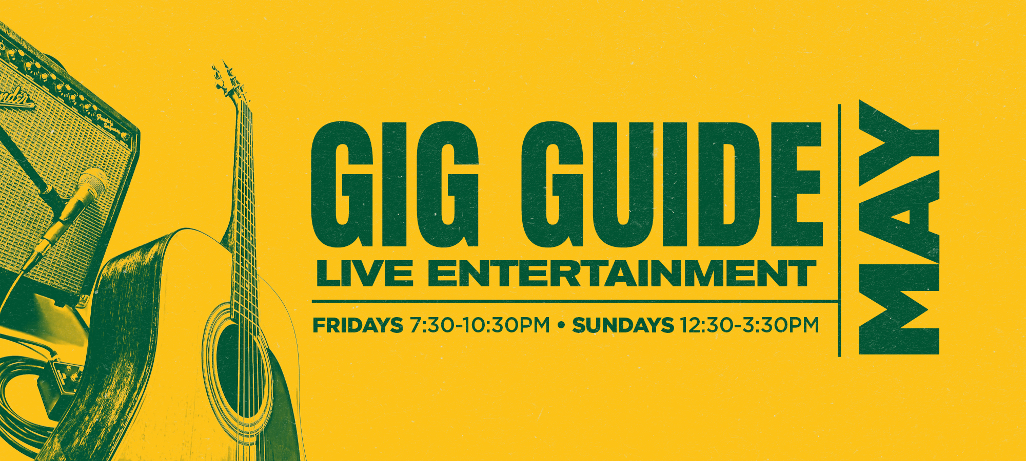 May Gig Guide