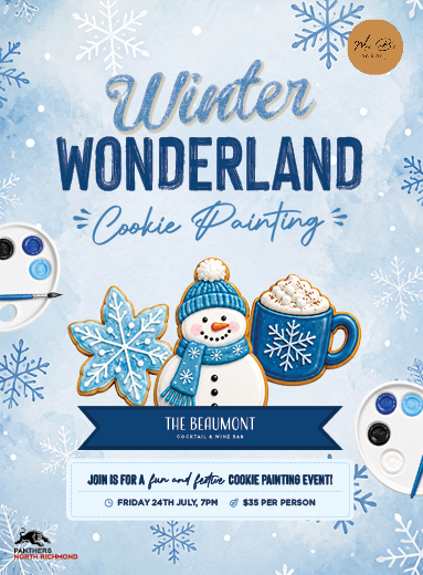 Winter Wonderland Cookie Painting
