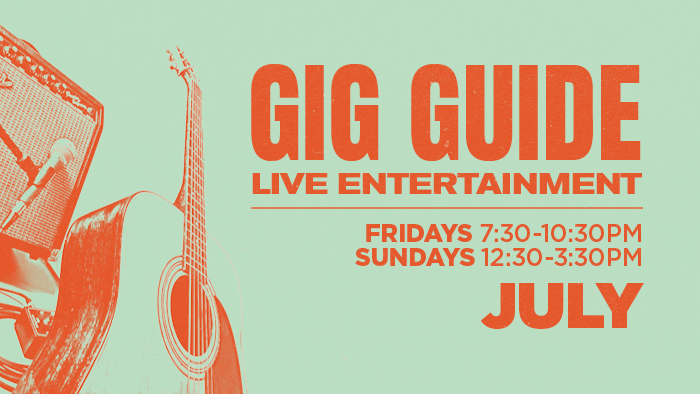 July Gig Guide
