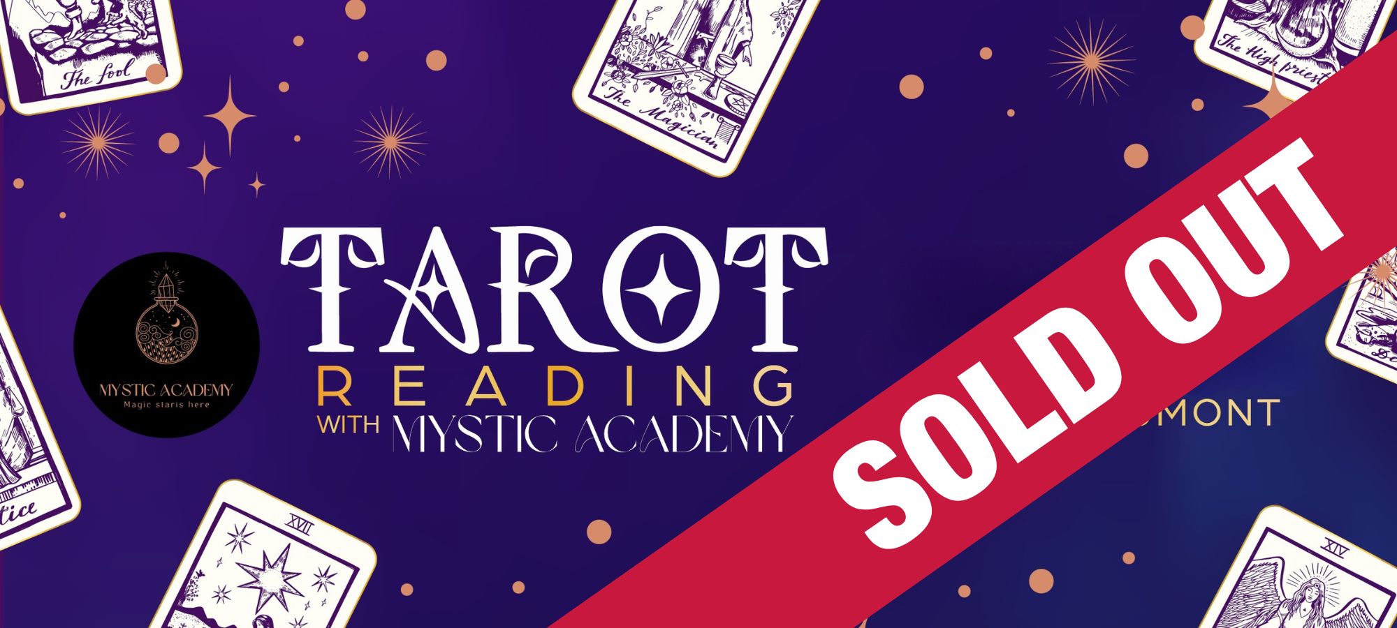 Tarot Reading with Mystic Academy | JULY | SOLD OUT