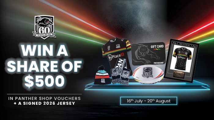 WIN A SHARE OF $500 IN PANTHER SHOP VOUCHERS