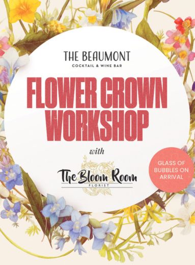 Flower Crown Workshop with The Bloom Room