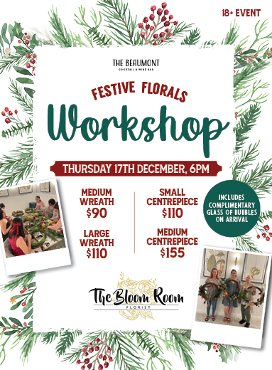 Festive Florals Workshop